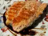 Filete de salmón a la sartén grill