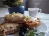 Неделен сандвич със сос Бешамел