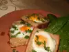 Zdravi pečeni sendviči sa jajima