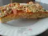 Селска пица с пълнозърнесто тесто