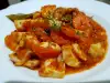 Cuttlefish with Carrots and Tomatoes