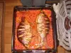 Oven-Baked Carp with Onions
