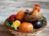 Великденски яйца, сварени в яйцевар