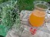 Homemade Rosehip Wine with Citric Acid