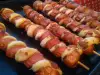 Skewers with Vienna Sausages and Cheese