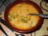 Tripe Soup with Milk, Garlic and Parsley