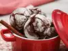 Chocolate Snow Biscuits