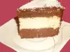 Шоколадово-кокосова торта с грис