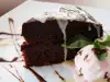 Френска шоколадова торта с кафе