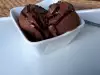 Helado de chocolate sin maquina
