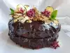 Шоколадова торта с тиквички и орехи