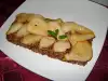 Chocolate Rice with Caramelized Pears