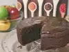 Шоколадов сладкиш с шоколадова глазура