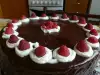 Неустоима шоколадова торта с малини