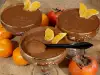 Čokoladni kolač sa kaki jabukama i mandarinama