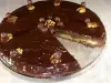 Syrupy Cake with Chocolate Glaze