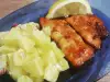 Honey Salmon with Soy Sauce