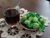 Sirup zur Behandlung von Husten aus Pfefferminzbonbons und Coca Cola