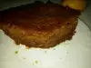 Пропитанный пирог с вареньем
