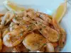 Shrimp with Butter Sauce