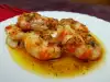 Pan-Roasted Shrimp with Garlic Sauce