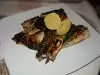 Gegrilde makreel met limoen