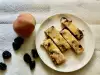 Dietary Cake with Peaches and Prunes