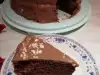 Сочный шоколадный пирог как торт