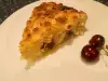 Prăjitură cu urdă și cireșe