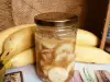 Homemade Jam with Bananas and Cinnamon