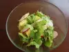 Mešana salata sa piletinom i zelenom salatom