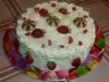 Сметанова торта с маскарпоне и ягоди