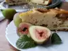 Easy Fig Cake with Cottage Cheese