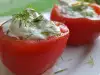 Snow White Salad in Tomatoes