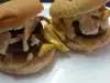 Sočan burger sa specijalnim sosom