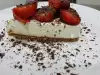 Cheesecake with Cream Cheese and Confectionery Cream