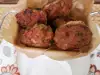 Saftige Putenfleischbällchen mit Knoblauchsoße