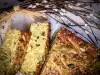 Saftiger herzhafter Kuchen mit Zucchini