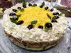 Novogodišnja torta od ruske salate Olivije