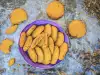 Hartige koekjes met pompoenpitten tahini