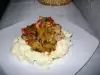 Сотирано пиле с пюре от картофи
