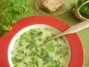Spring Onions and Rice Soup