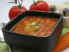 Tomato Soup with Semolina