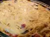 Спагети със сметана на фурна