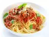 Спагети с гъби и домати
