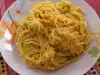 Експресни спагети с броколи Романеско