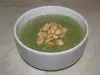 Спаначена крем супа с фъстъци
