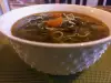 Спаначена супа с моркови и домати