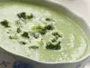 Vegetable Cream Soup with Processed Cheese