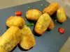 Croquetas de espinacas con queso azul